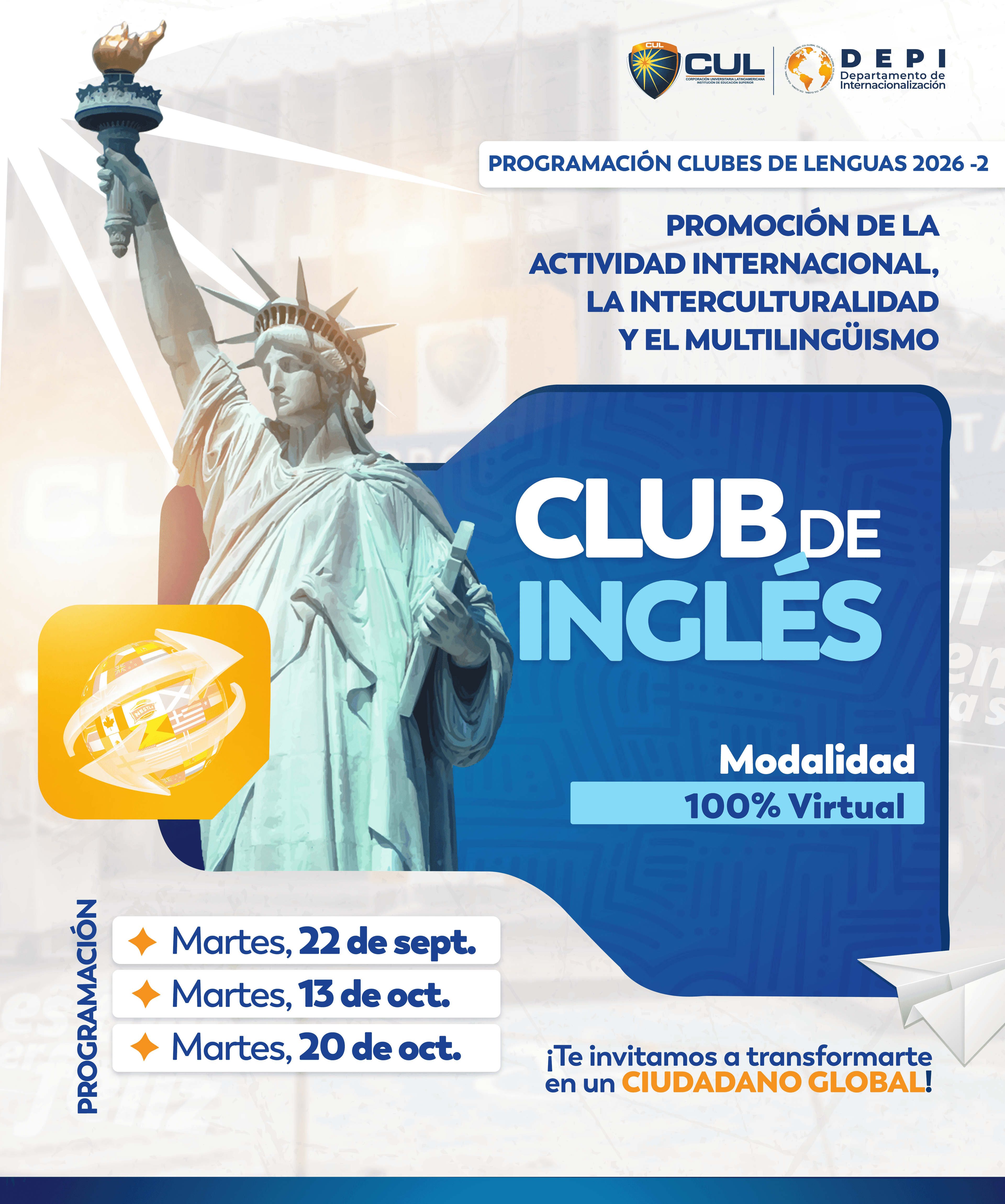 Club de Inglés (100% Virtual)